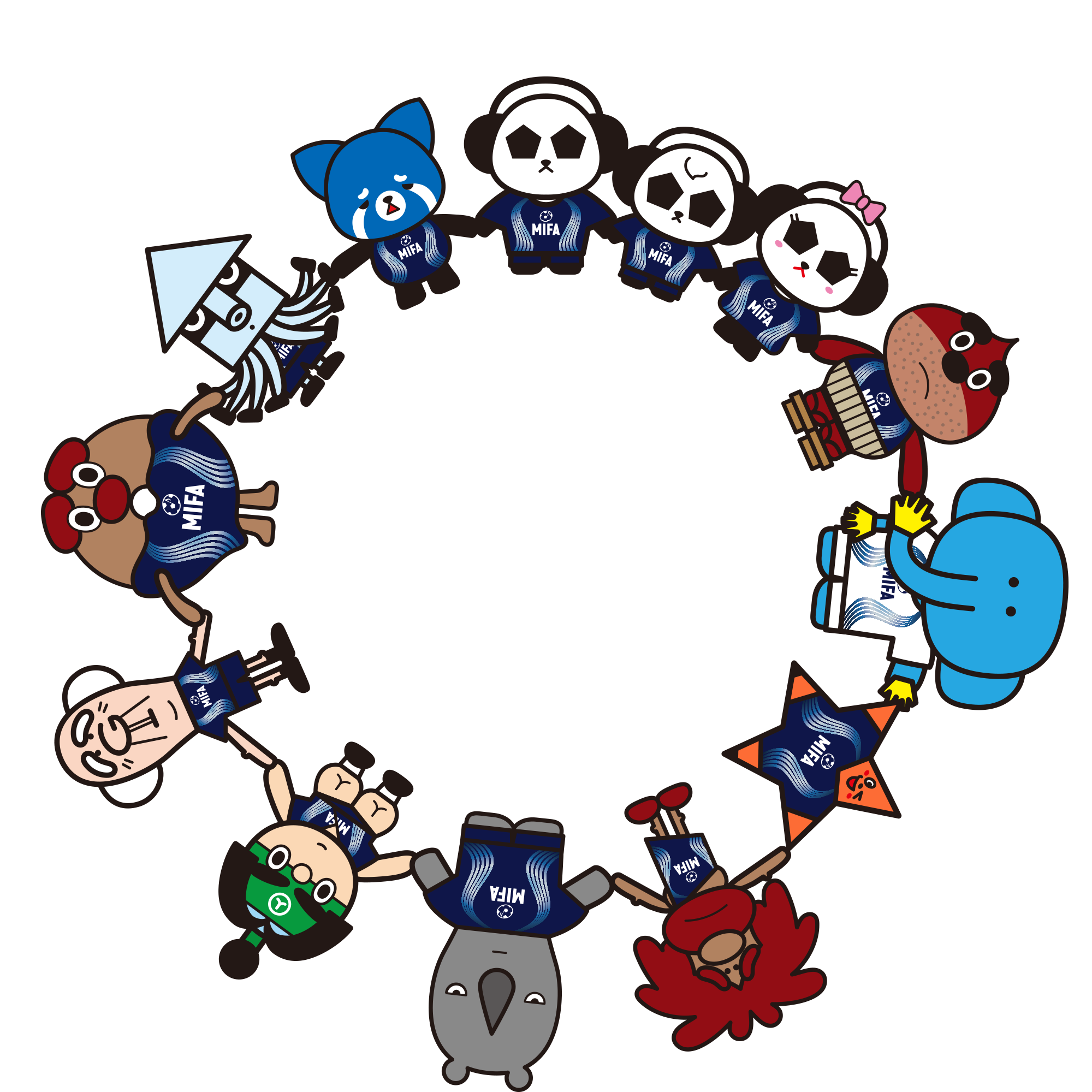 フットボール１１人！