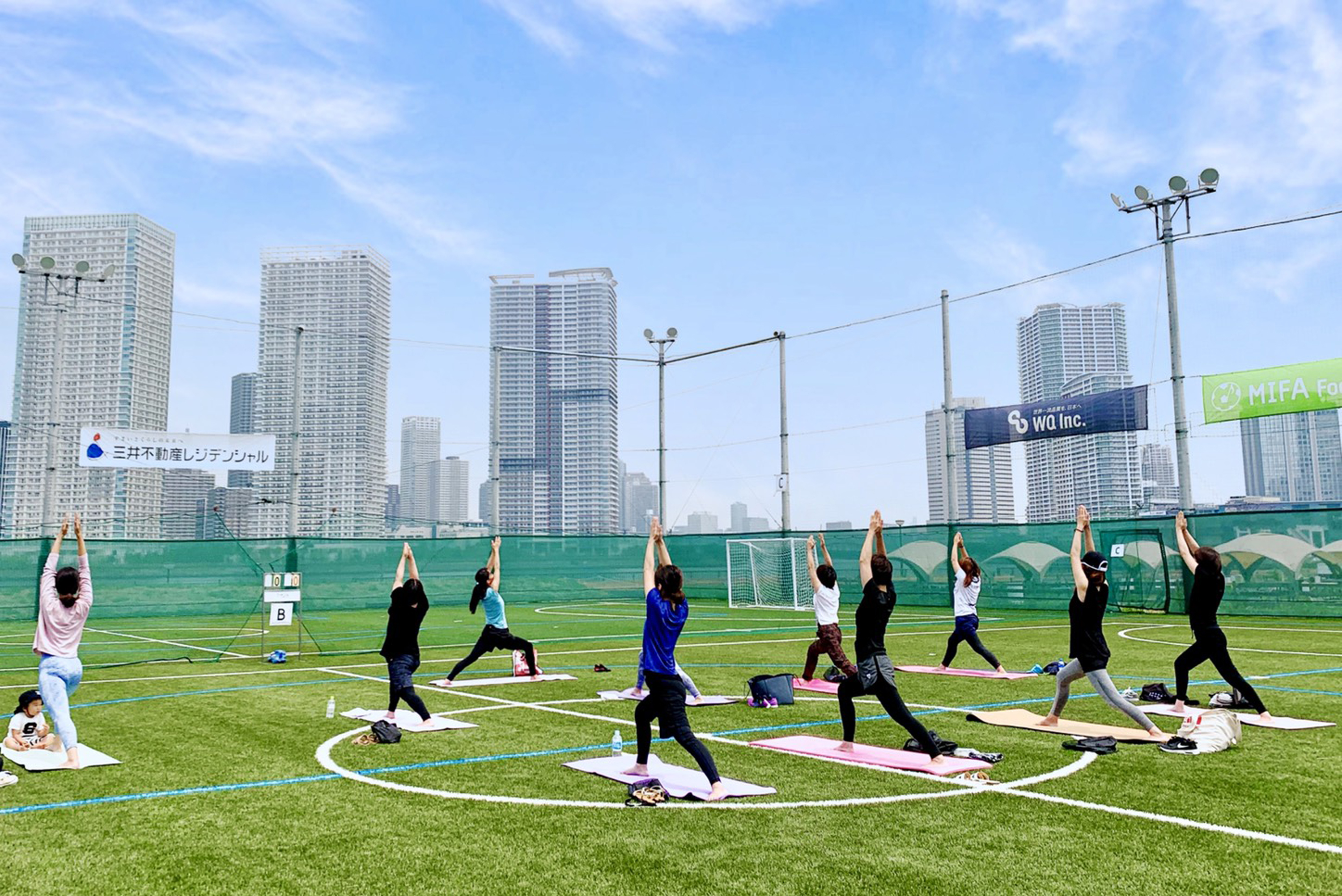 Mifaヨガ Mifafootballpark 豊洲 東京都江東区豊洲のフットサルコート ミーファ